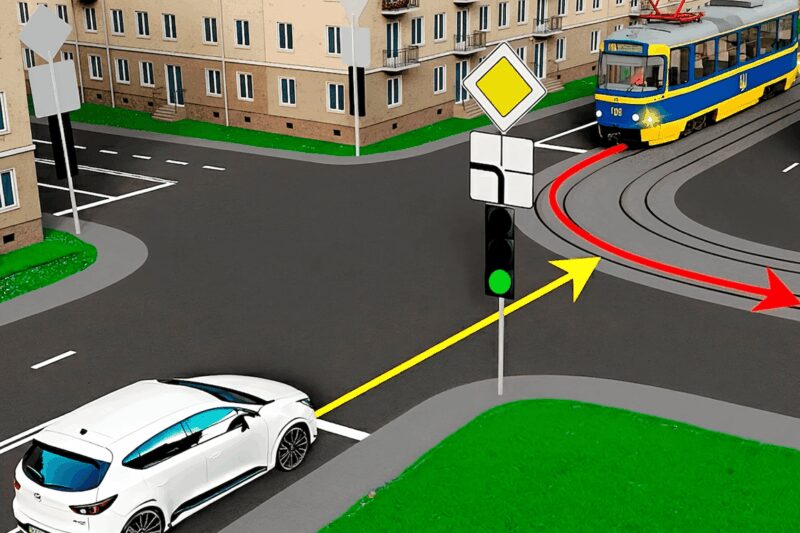 Хто має перевагу на перехресті: водій чи трамвай?
