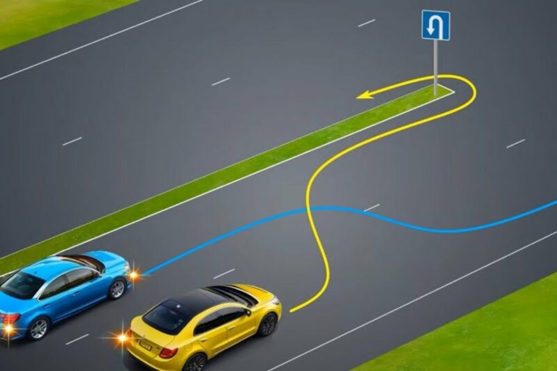 Хто повинен поступитися дорогою в цій ситуації?