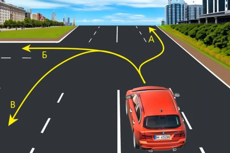 Задача на знання дорожніх знаків: що обрати водієві?