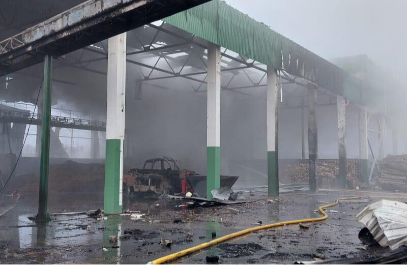 Атака дронів на ТЕЦ “Кліар Енерджі” в Україні