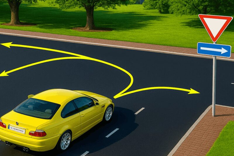 Задача на знання дорожніх знаків: що обрати водієві?